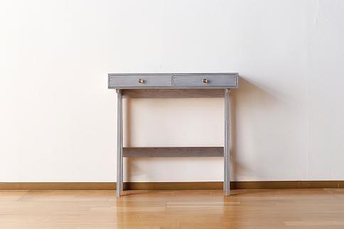 【PAUSE コンソールミドル ジンダイ】★コンパクトながらも収納を兼ね備えたコンソールテーブル 日本の伝統色で仕上げた塗装はインテリアのアクセントとして、お部屋を素敵な空間に演出します