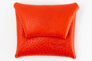 maf pinto コインケース レザー 革 小銭入れ 財布 レッド シュリンク