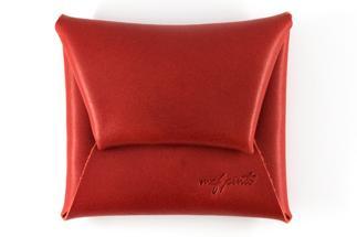 maf pinto コインケース レザー 革 小銭入れ 財布 レッド