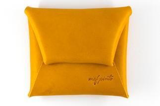 maf pinto コインケース レザー 革 小銭入れ 財布 イエロー