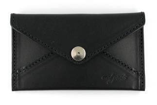 maf pinto 薄型名刺入れ レザーカードケース ブラック