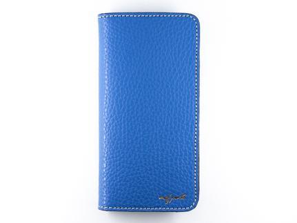 maf pinto アイフォーンケース 本革 日本製 (iPhone SE 第2世代 ／ 8 ／ 7, ) ADRIA LINE 【フレッシュブルー】