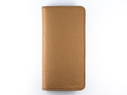 maf pinto アイフォーンケース 本革 日本製 (iPhone SE 第2世代 ／ 8 ／ 7, ) ADRIA LINE 【カプチーノ】