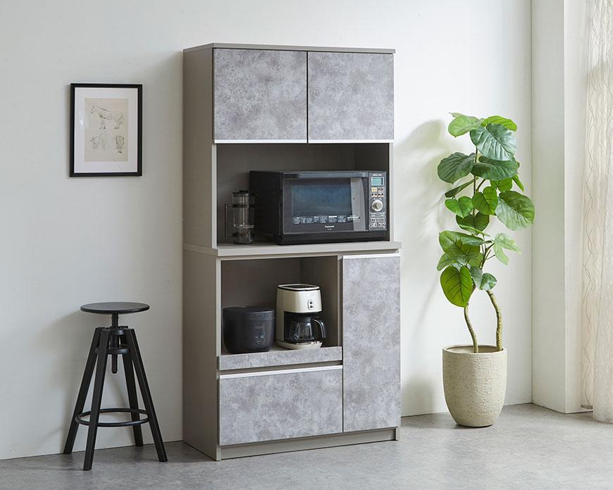 【期間限定値下げ‼️】大川家具　ナポリ　食器棚　ホワイト 楽天市場】☆ P2倍 20日限定 ☆ 食器棚 大川家具 レンジ台