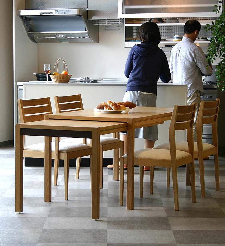 ダイニングテーブル　スクロール-ho　WAプラス　大川市