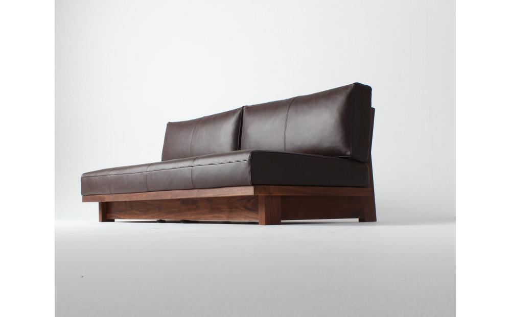 ソファ AGURA180 180cm ウォールナット 無垢材 WAプラス 大川市