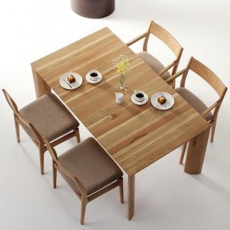 ダイニング5点セット　FUZOROI-ho 150×85×70　大川市　WAプラス