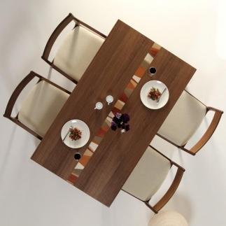 ダイニング5点セット　GAGA-wa 150×85×70　大川市　WAプラス