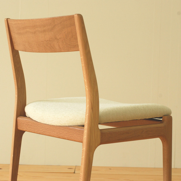 ダイニングチェア オーク無垢材 肘無 TS-10HO WAプラス 大川市