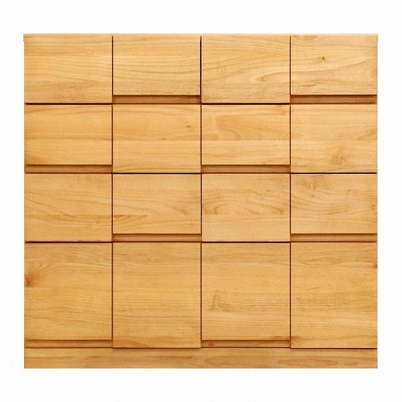 チェスト タンス 幅88 4段 奥行44 アルダー 無垢 桐たんす 箪笥 婚礼 衣類収納 大川家具 丸田木工 ココ