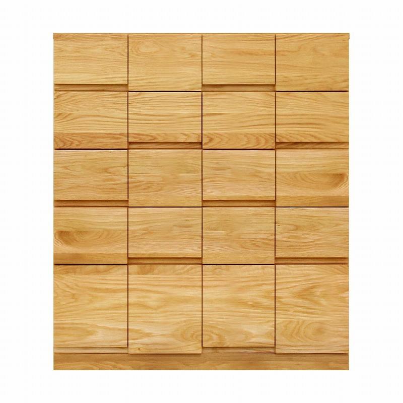 チェスト タンス 幅88 5段 奥行44 ホワイトオーク 無垢 桐たんす 箪笥 婚礼 衣類収納 大川家具 丸田木工 ココ