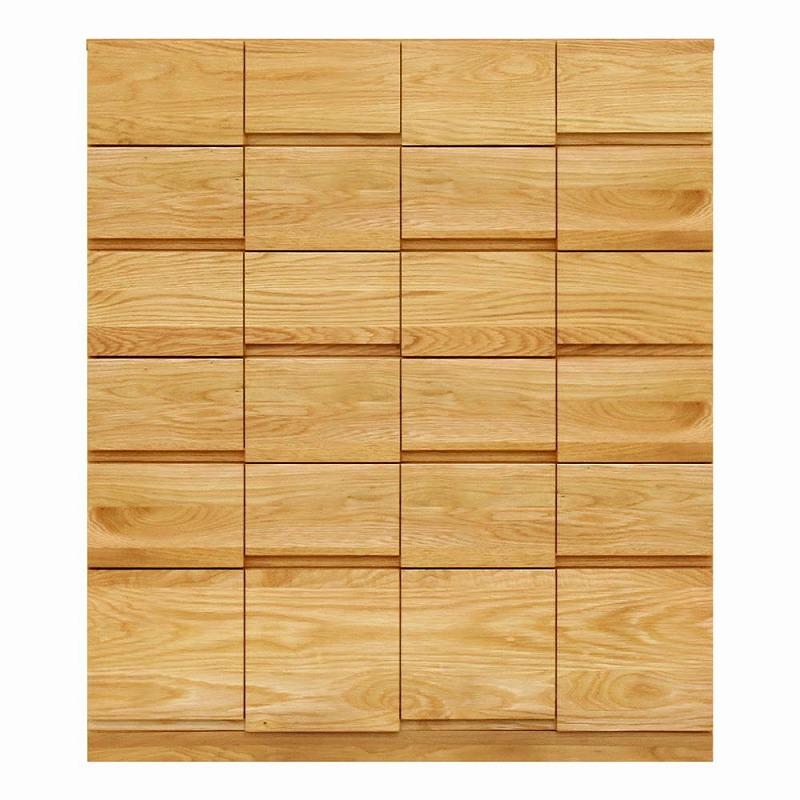 チェスト タンス 幅102 6段 奥行44 ホワイトオーク 無垢 桐たんす 箪笥 婚礼 衣類収納 大川家具 丸田木工 ココ