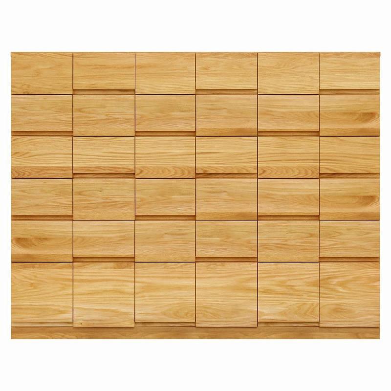 チェスト タンス 幅151 6段 奥行44 ホワイトオーク 無垢 桐たんす 箪笥 婚礼 衣類収納 大川家具 丸田木工 ココ