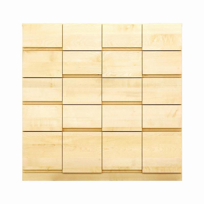 チェスト タンス 幅102 5段 奥行44 メープル 無垢 桐たんす 箪笥 婚礼 衣類収納 大川家具 丸田木工 ココ