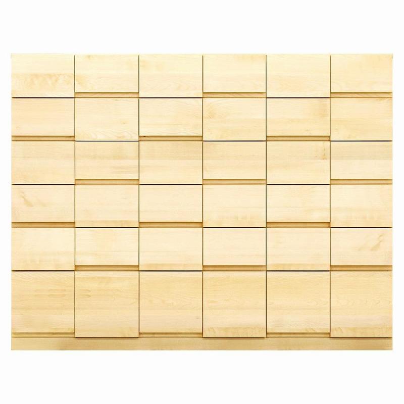 チェスト タンス 幅151 6段 奥行44 メープル 無垢 桐たんす 箪笥 婚礼 衣類収納 大川家具 丸田木工 ココ