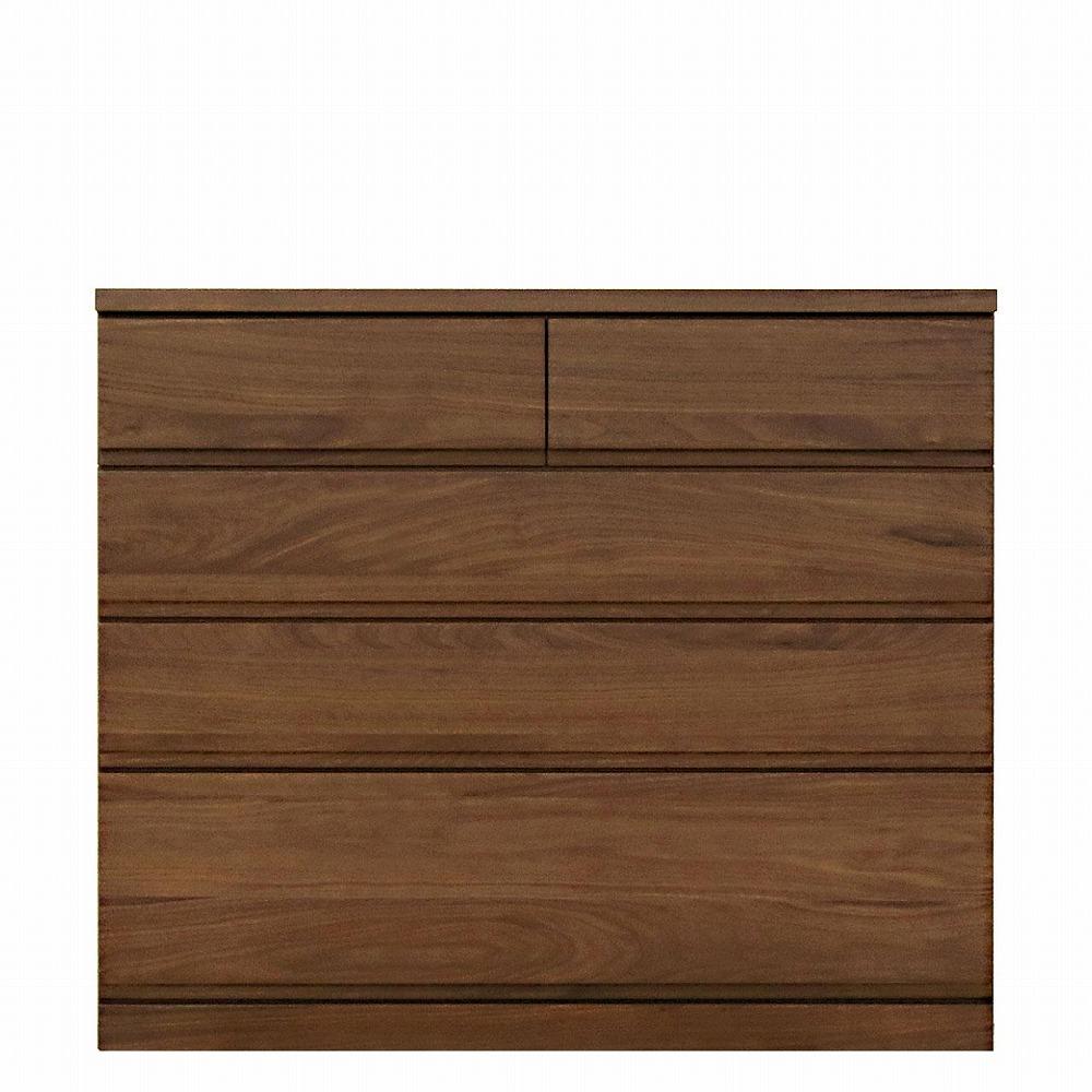 チェスト タンス 幅102 4段 奥行44 ウォールナット 無垢 桐たんす 桐箪笥 箪笥 木製 婚礼 衣類収納 大川家具 丸田木工 ミンクス