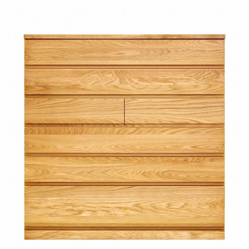 チェスト タンス 幅118 6段 奥行44 ホワイトオーク 無垢 桐たんす 桐箪笥 箪笥 木製 婚礼 衣類収納 大川家具 丸田木工 ミンクス