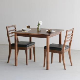DT03 ウレタン DCゴーダ オールマイティブラック ウォールナット 3点 ダイニングセット