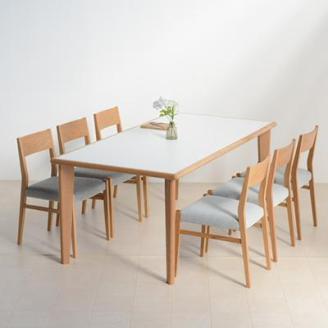 DTMM01-06 DC01 アネルカグレー オーク 7点 ダイニングセット