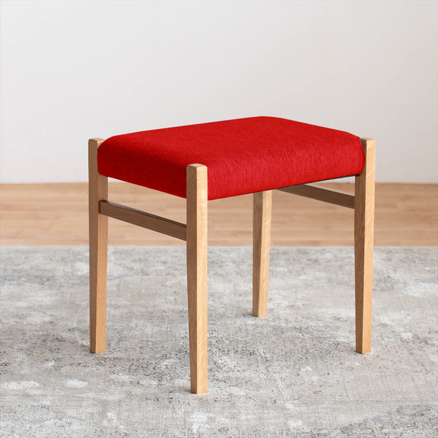 STジャンブル01 スツール オーク アネルカレッド 1脚 単品 チェア 椅子