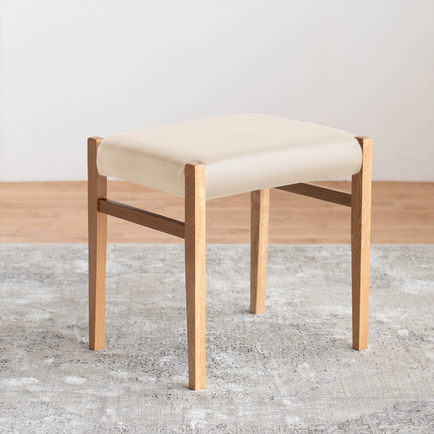STジャンブル01 スツール オーク オールマイティアイボリー 1脚 単品 チェア 椅子