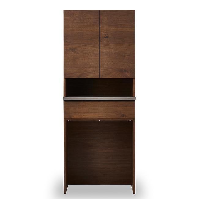 ダイニングボード オウル 70サイズ　上：ダイニングボード＋下：ダスト／ウォールナット