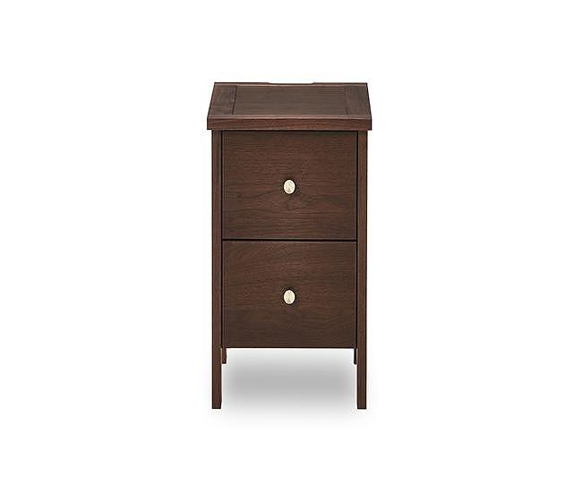 ナイトチェスト コーニス ウォールナット