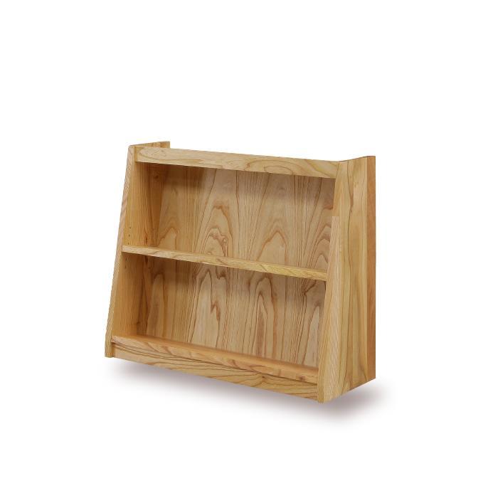 大川家具　フリーシェルフ　栴檀（センダン）B-90L　棚　高さ80.0cm×幅92.0cm×奥行36.6cm　2段　可動棚板1枚