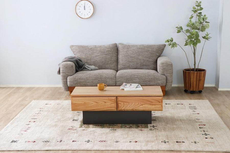 東馬家具 センダン ハウタリビングテーブル