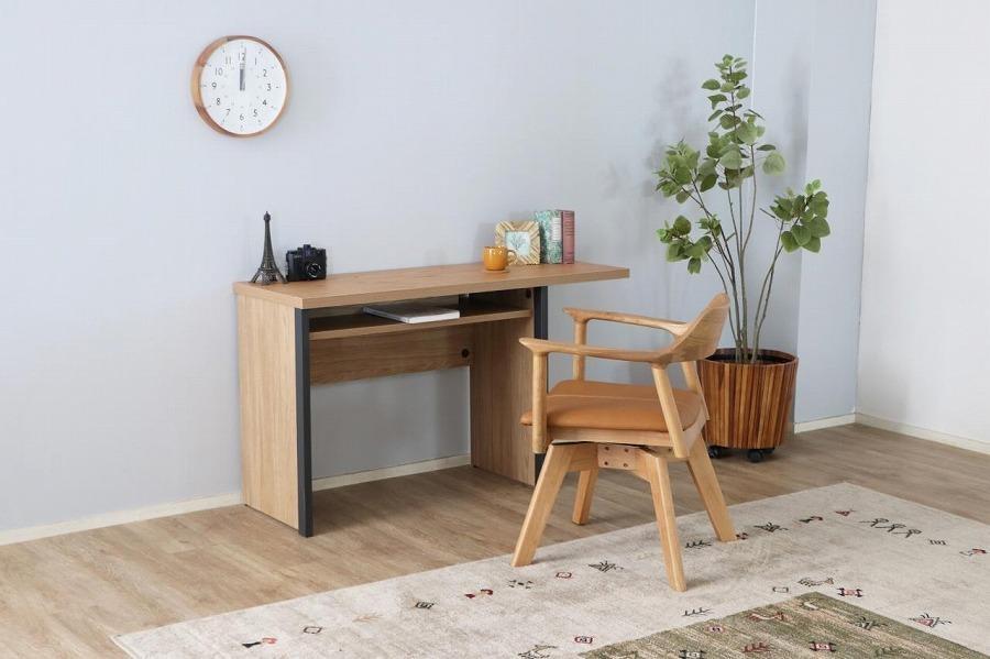 東馬家具 センダン シンプルデスク（左右兼用）