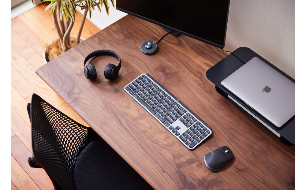 【幅180cm 奥行80cm 厚み3cm】【ウォールナット】電動昇降デスク 無垢材 パソコンデスク WAAKstandingPro