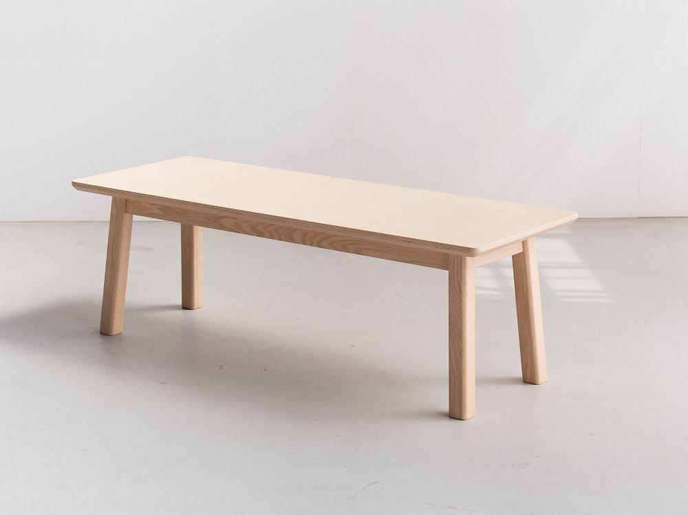 センターテーブル ブレッド オーク 120×45×40【大川市・辻製作所】