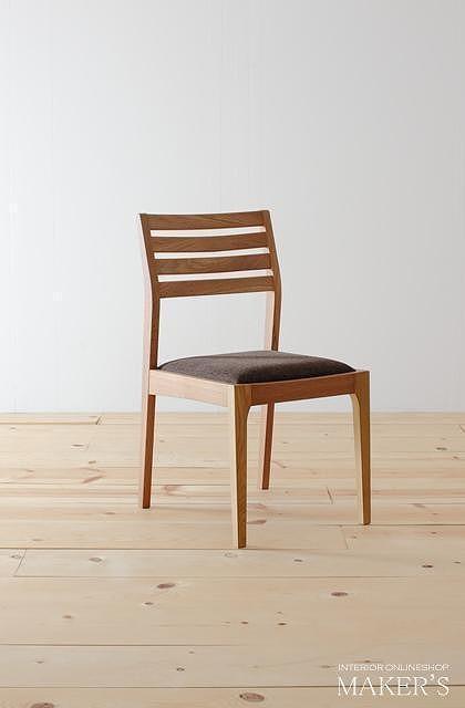 2脚セット　ダイニングチェア ノルディカB オーク無垢材【福岡県・辻製作所】