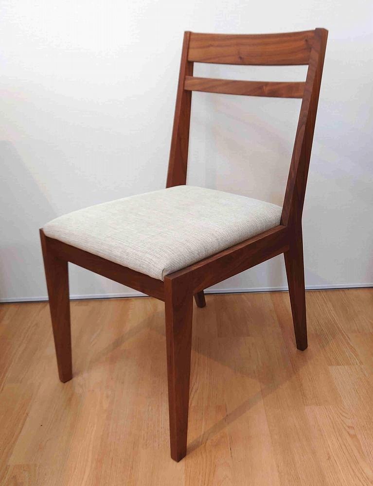 【2脚セット】ニード チェア ウォールナット無垢 辻製作所 大川家具 大川市
