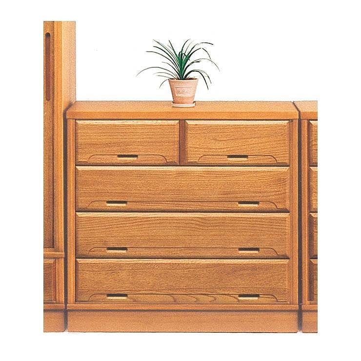立花 90幅4段 ナチュラル チェスト タンス 国産 大川家具 完成品 天然木 大容量 桐 浮造り 収納 モダン 洋服