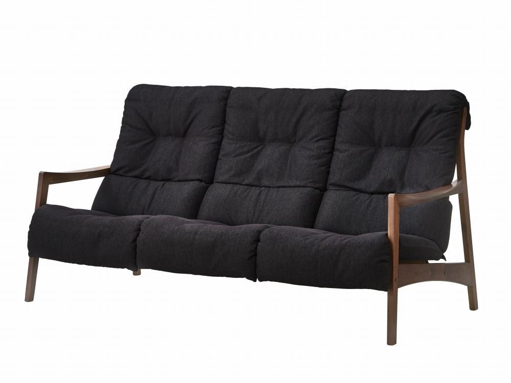 【MARUSHO】モルビド 3人掛けソファー