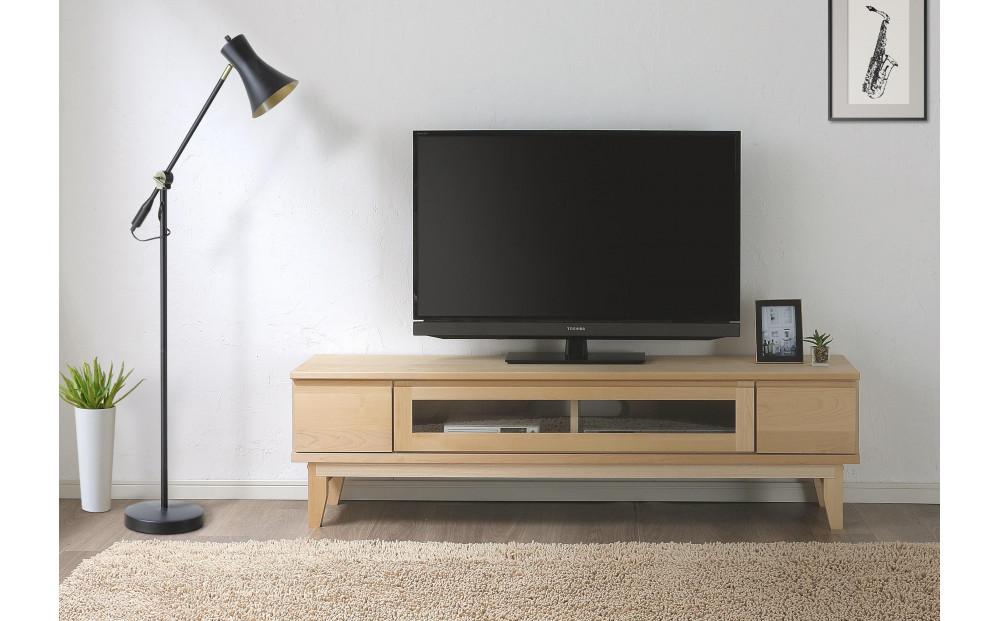 大川家具 幅153cm テレビボード 無垢材 -lahm-ラーム