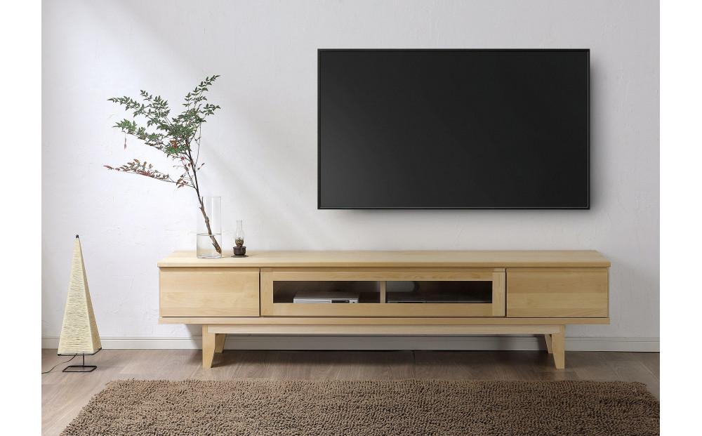 大川家具 幅180cm テレビボード 無垢材 -lahm-ラーム
