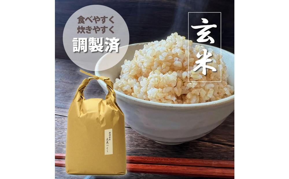 令和7年産 福岡県産【特A】評価のお米「元気つくし」5kg×1袋 5kg [玄米]