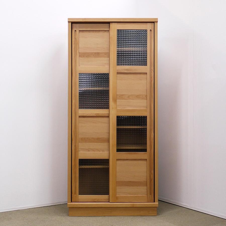 80 カップボード ハッピー Aタイプ＜BR色＞