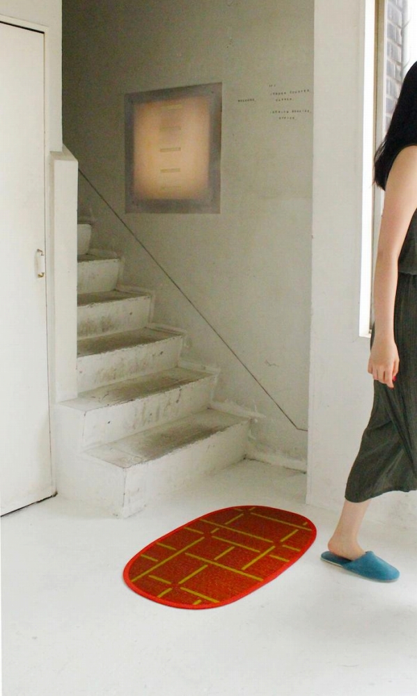 OTO い草ドアマット 48×120cm【MACHI-MACHI RD】