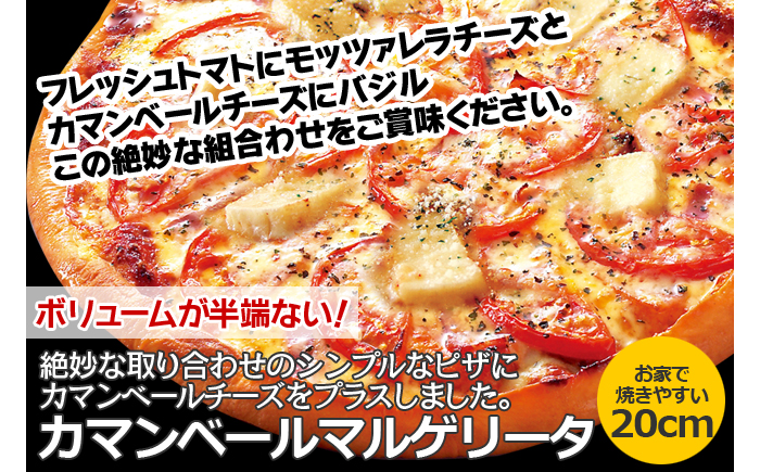 CT-001 職人さんの手作りピザ～ジャーマンポテト、カマンベールマルゲ２枚セット～