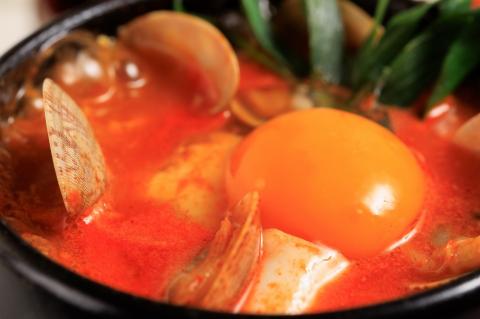 AS-024_特製スンドゥブチゲ(7パック)とキンパ2本(特製キンパ1本・チーズキンパ1本)のセット