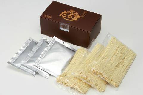 AU-005 「博多だるま」の濃厚豚骨ラーメン3食セット