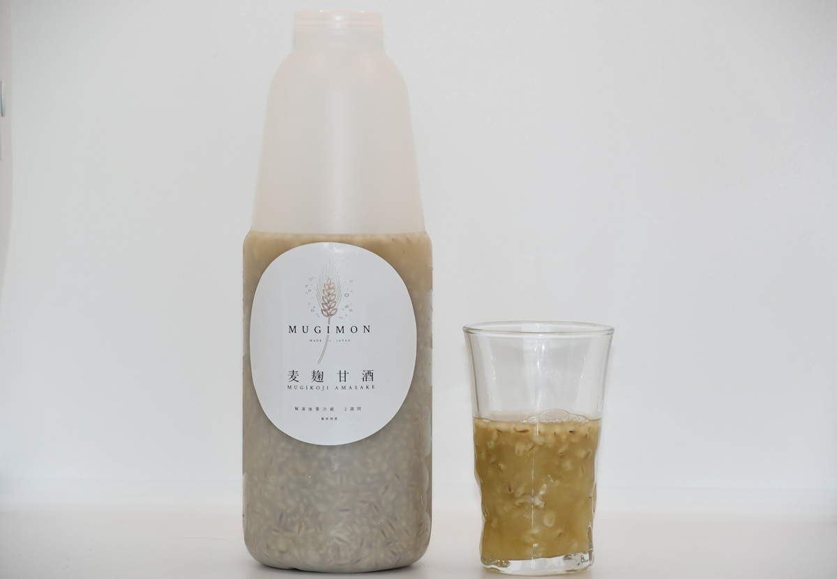 DM-001_麹のお店 むぎもん 麦麹甘酒セット(麦麹甘酒・おかか麹納豆・さばぶし麹納豆)