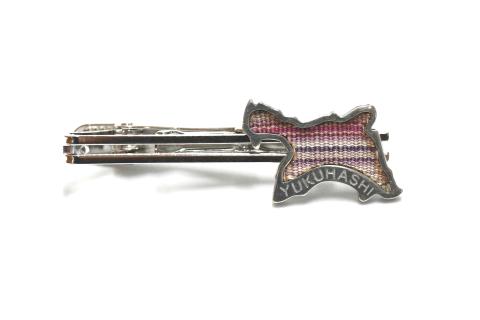 CC-005_行橋市ガラミ染め小倉織タイピン