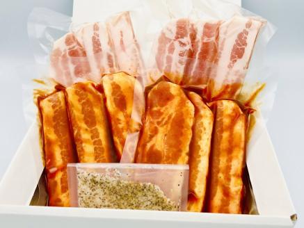 AS-006_2種のサムギョプサル食べ比べセット！たっぷり3～4人前