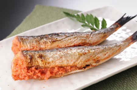 AQ-007 明太子屋がこだわった　おかず明太子　Bセット(いか明太子・数の子明太子・いわし明太子)