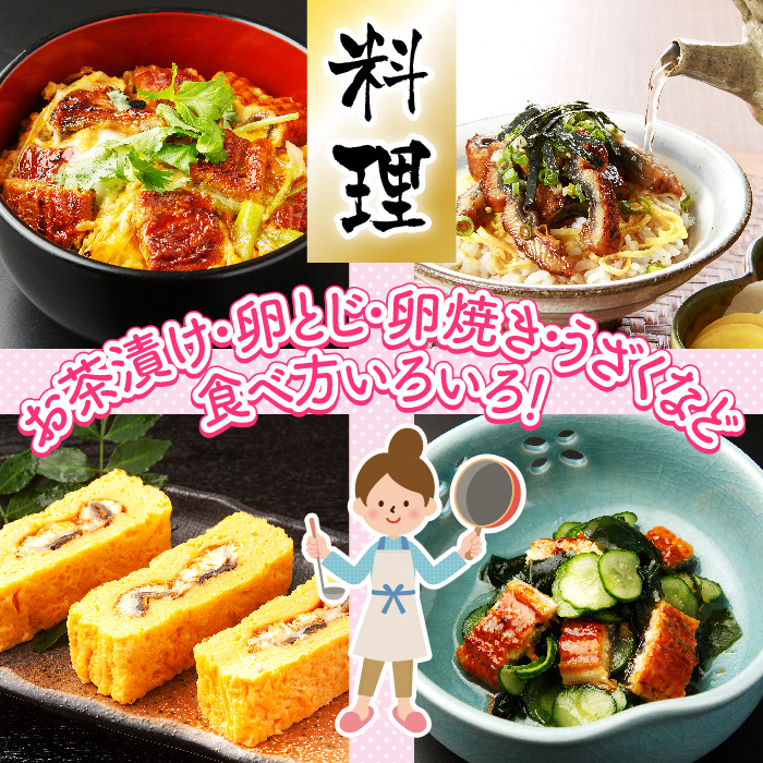 AU-043 【当店オリジナル味付け】九州産・鰻の蒲焼２尾