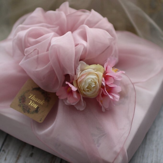 DC-013_ベイビー どうぶつまんじゅう＆あんフラワークッキー 食べられるお花！あんこのお花！【風呂敷ラッピング】　和菓子（計20個）